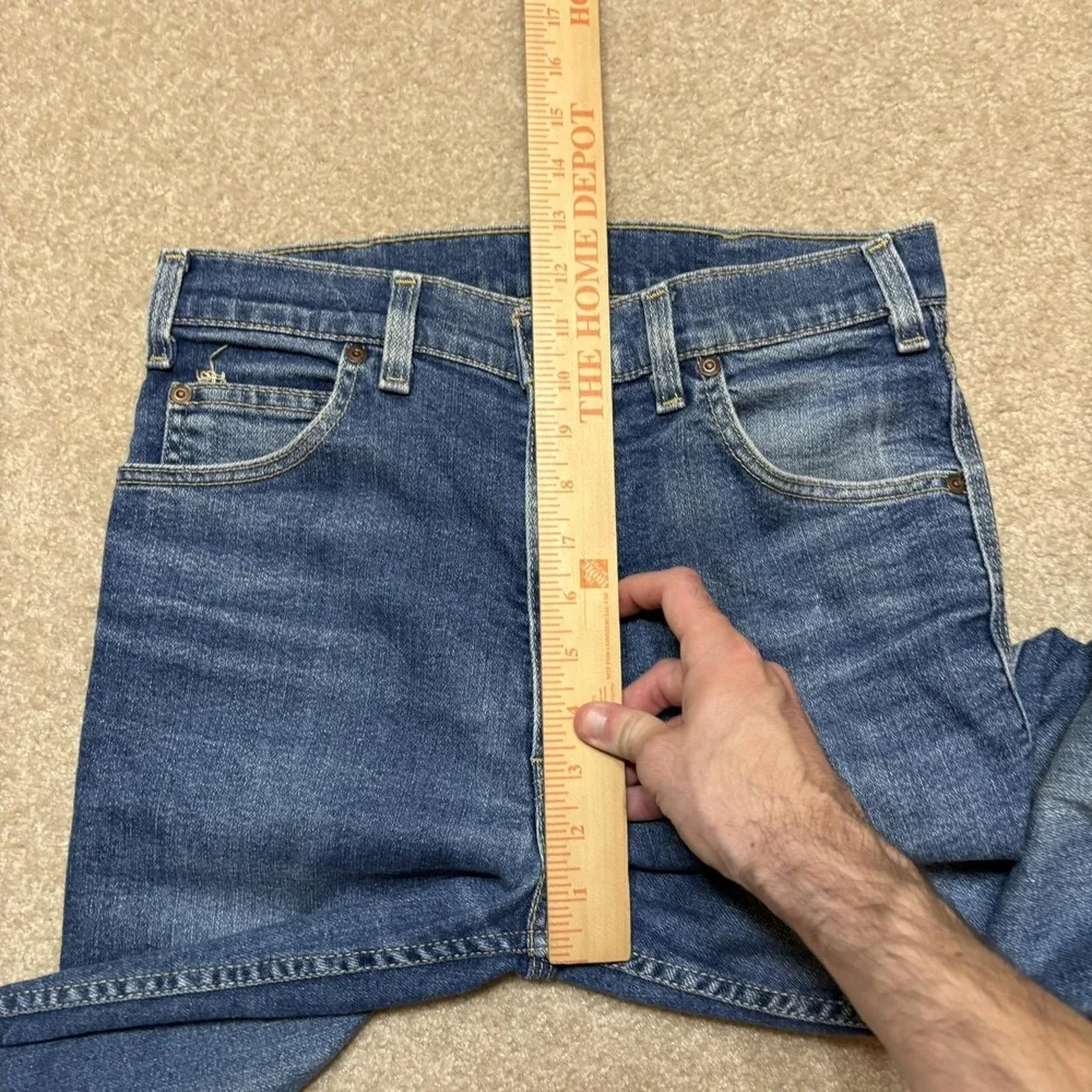 Vtg 70s Levis Movin On Jeans 29x30 Blue Flare Bootcut Cowboy Denim Talon Zip USA